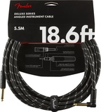 Fender Deluxe Series Black Tweed Kabel 5,5m Winkel
